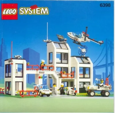 LEGO® Set 6398 - Central Precinct HQ