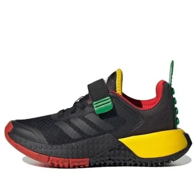 LEGO® Set HQ1311 - adidas Sport DNA x LEGO (Black Red) - Kids' Shoes