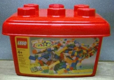 LEGO® Set 4679a-2 - Bricks and Creations Tub - (TRU Exclusive) (Bottom Tub and its contents only)