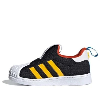 LEGO® Set FX4924 - adidas Racer Superstar 360 x LEGO (Black Green) - Infant Shoes