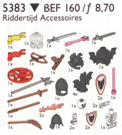 LEGO® Set 5383 - Castle Accessories