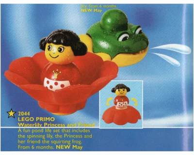 LEGO® Set 2044 - Waterlily Princess and Friend