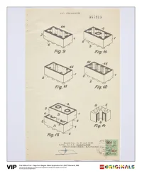 LEGO® Set 5005996 - Belgian Patent LEGO Elements 1958