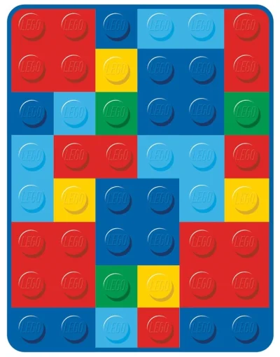 LEGO® Set THROW-7 - Brick Bonanza Throw