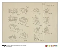 LEGO® Set 5006004 - 1st Edition Print British Patent, 1968