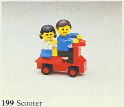 LEGO® Set 199 - Scooter