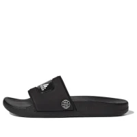 LEGO® Set GW8112 - adidas Adilette x LEGO (Black White) - Kids' Shoes