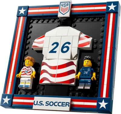 LEGO® Set 43033 - 2026 U.S. Soccer National Team Jersey
