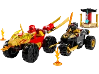 LEGO® Set 71789 - Verfolgungsjagd mit Kais Flitzer und Ras' Motorrad