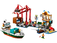 LEGO® Set 60422 - Hafen mit Frachtschiff