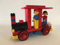 LEGO® Set 252 - Locomotive with Driver & Passenger