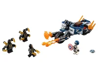LEGO® Set 76123 - Captain America: Outrider-Attacke