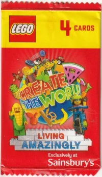 LEGO® Set 1992001 - Create the World Trading Cards: Living Amazingly - Random Pack