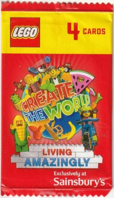 LEGO® Set 1992001 - Create the World Trading Cards: Living Amazingly - Random Pack