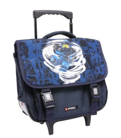 LEGO® Set 5711013074340 - Ninjago Spinjitzu Jay School Bag Trolley