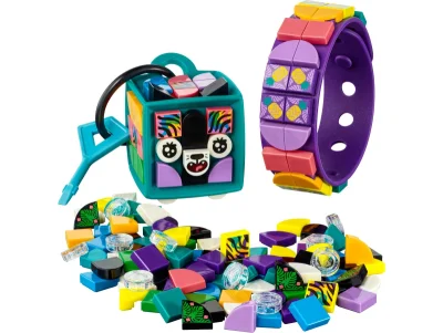 LEGO® Set 41945 - Neon Tiger Bracelet & Bag Tag