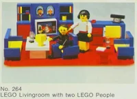 LEGO® Set 264 - Living Room Set