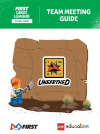 LEGO® Set FLL2025-2 - UNEARTHED Team Meeting Guide (FLL Explore)