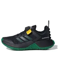LEGO® Set FZ5441 - adidas Sport J x LEGO (Black Green) - Kids' Shoes