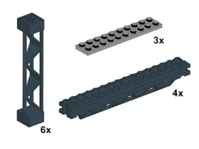 LEGO® Set 10045 - Pillars and Beams