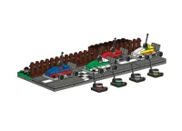 LEGO® Set EG00122 - Remote Control Car Minifigure Stand