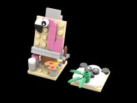 LEGO® Set 6581677 - Creative Wildlife Panda and Flamingo