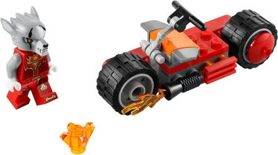 LEGO® Set 30265 - Worriz' Fire Bike