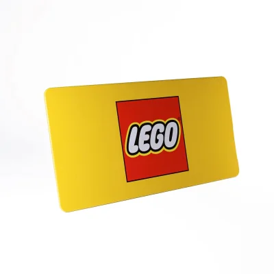 LEGO® Set 5007159 - LEGO Logo Tin Sign