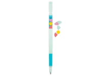 LEGO® Set 5006287 - Single Gel Pen with DOTS (Medium Azure)