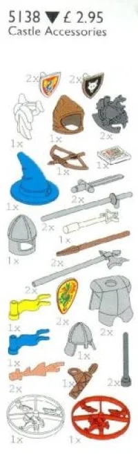 LEGO® Set 5138 - Castle Accessories