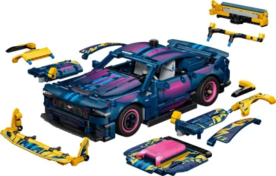 LEGO® Set 42236 - Custom Garage Ford Mustang GT Car