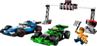LEGO® Set 60474 - F1 Grid with VCARB & Sauber Race Cars