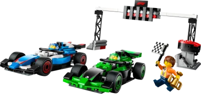 LEGO® Set 60474 - F1 Grid with VCARB & Sauber Race Cars