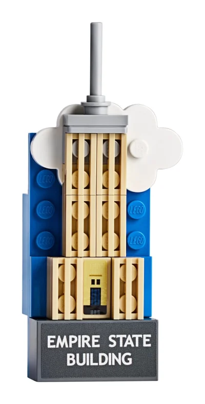 LEGO® Set 854030 - Empire State Building Magnet Build