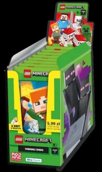 LEGO® Set 1458815808 - Minecraft Trading Cards Series 1 - Sealed Box (25 Packs)