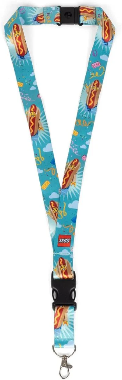 LEGO® Set AC0574300 - Hot Dog Guy Lanyard