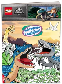 LEGO® Set 9788325341459 - Jurassic World: Kolorowanka z Naklejkami