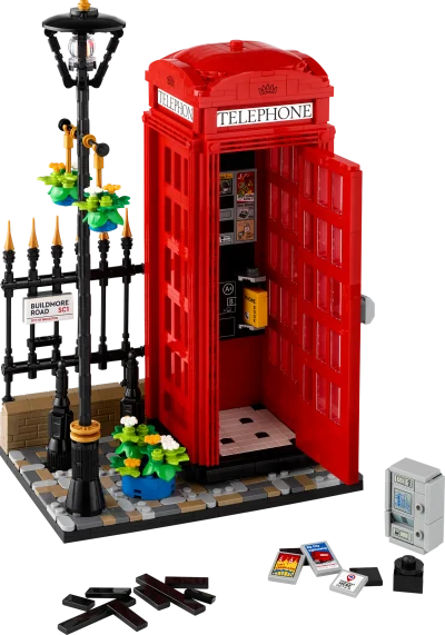 LEGO® Set 21347 - Rote Londoner Telefonzelle