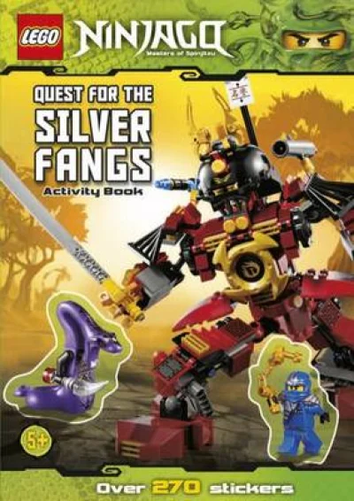 LEGO® Set 9781409314011 - Ninjago: Quest for the Silver Fangs: Activity Book