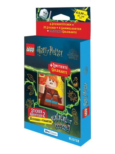 LEGO® Set 702453 - Harry Potter Stickers and Cards - Blister Pack Series 2