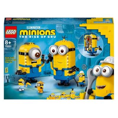 LEGO® Set 75551 - Minions-Figuren Bauset mit Versteck