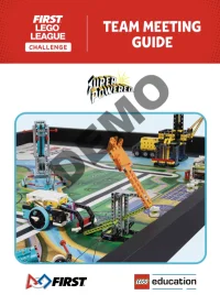LEGO® Set FLLCTEAMGUIDE2022 - SUPERPOWERED Team Meeting Guide (FLL Challenge)
