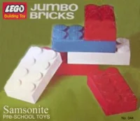 LEGO® Set 044-2 - Jumbo Bricks