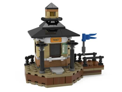 LEGO® Set 5009157 - Amelia Ticket Booth