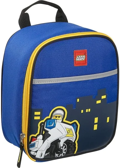 LEGO® Set LUNCHBAG-8 - City Nights Vertical Lunch Bag