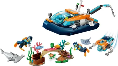 LEGO® Set 60377 - Meeresforscher-Boot