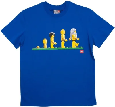 LEGO® Set 852810 - Evolution of the Minifigure T-Shirt