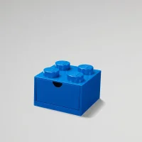 LEGO® Set 5005889 - Desk Drawer (4-Stud Blue)