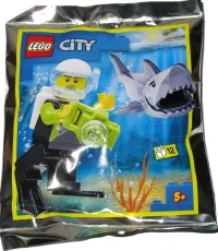 LEGO® Set 952019 - Scuba Diver and Shark