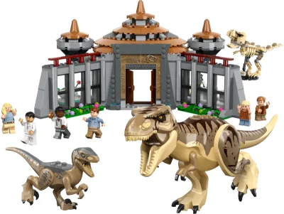 LEGO® Set 76961 - Visitor Center: T. rex & Raptor Attack
